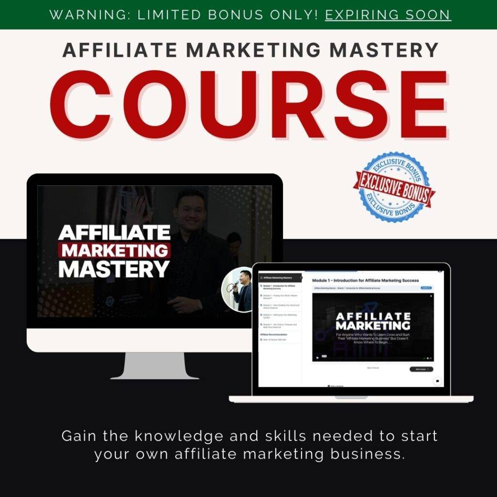 Affiliate Marketing - Bonus