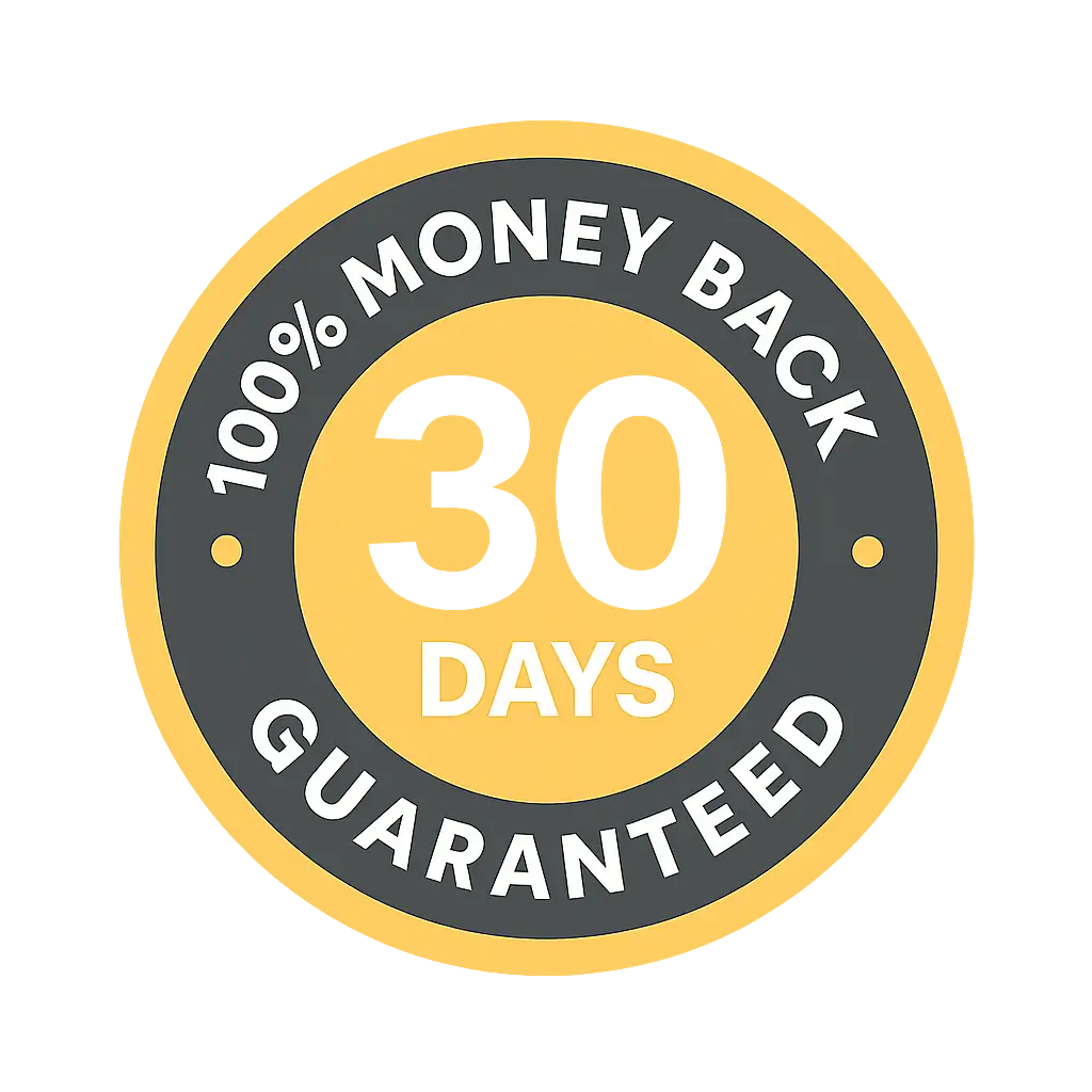 30-Day Satisfaction Guarantee
